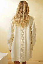 Load image into Gallery viewer, Fashion Editorial Knit Cardigan // Cream
