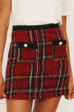 Load image into Gallery viewer, Culture Classic Mini Skirt // Check