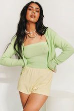 Load image into Gallery viewer, French Towns Knit Set // Lime