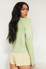Load image into Gallery viewer, French Towns Knit Set // Lime