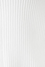 Load image into Gallery viewer, Model Style Button Front Knit Top // White