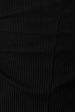 Load image into Gallery viewer, Find Your Way Ribbed Mini Dress // Black