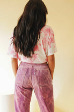 Load image into Gallery viewer, Dance First Tie Dye Tee // Pink