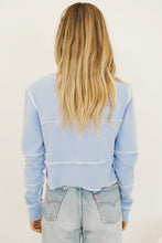 Load image into Gallery viewer, Looking Back Top // Sky