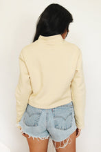 Load image into Gallery viewer, City Girl Zip Front Top // Sand