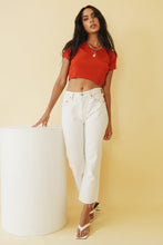 Load image into Gallery viewer, 90's Femme Knit Top // Red