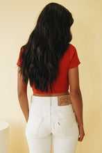 Load image into Gallery viewer, 90's Femme Knit Top // Red