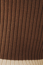Load image into Gallery viewer, Billie Ribbed Knit Top // Chocolate