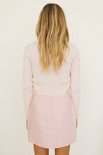 Load image into Gallery viewer, Beauty In Motion Drawstring Knit Top // Pink