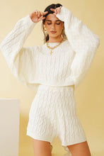Load image into Gallery viewer, Mariah Knit Set // Cream