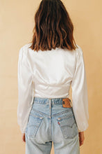Load image into Gallery viewer, Hang Up The Phone Top // White