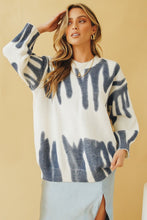 Load image into Gallery viewer, Along The Sidewalk Knit // Navy