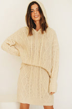 Load image into Gallery viewer, New Wave Knit Set // Natural