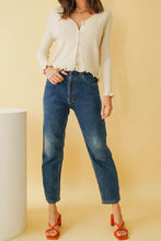 Load image into Gallery viewer, In The Desert Button Front Knit Top // Natural