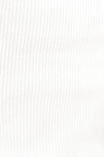 Load image into Gallery viewer, Fashion History Tie Front Knit Top // White