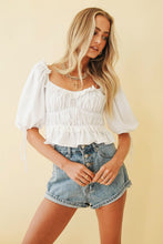 Load image into Gallery viewer, French Club Top // White