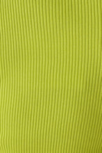Load image into Gallery viewer, Changing World Ribbed Knit Top // Lime