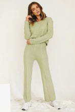 Load image into Gallery viewer, Beauty Genius Knit Set // Sage