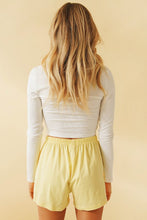 Load image into Gallery viewer, Day Dreamer Ribbed Top // White