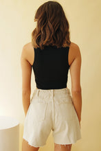 Load image into Gallery viewer, Must Have Ribbed Top // Black