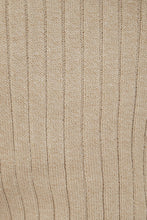 Load image into Gallery viewer, Mirror Image Ribbed Knit Top // Natural