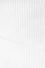 Load image into Gallery viewer, London Underground Drawstring Knit Top // White