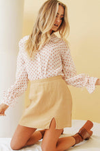 Load image into Gallery viewer, April In Paris Button Front Shirt // Spot