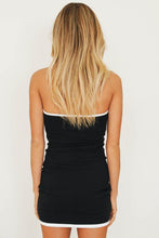 Load image into Gallery viewer, Backstage Tour Halter Mini Dress // Black