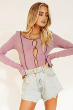 Load image into Gallery viewer, Born In The 90's Top // Purple
