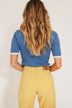 Load image into Gallery viewer, Her Style Ribbed Knit Top // Cobalt