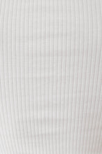 Load image into Gallery viewer, Les Mémoires Ribbed Top // White