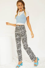 Load image into Gallery viewer, 90's Cowgirl Pants // Zebra
