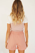 Load image into Gallery viewer, In The Zone Stripe Shorts // Pink