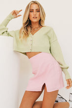 Load image into Gallery viewer, Let It Go Button Front Knit Top // Sage