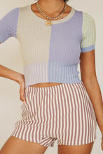Load image into Gallery viewer, It's A Thing Ribbed Knit Top // Purple