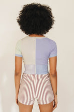 Load image into Gallery viewer, It's A Thing Ribbed Knit Top // Purple