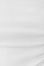 Load image into Gallery viewer, Best Intentions Drawstring Knit Top // White