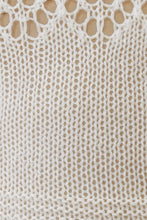 Load image into Gallery viewer, Market Day Crochet Knit Mini Dress // Cream