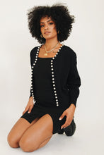Load image into Gallery viewer, Call From Paris Knit Top // Black
