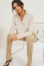 Load image into Gallery viewer, Famous Groupies Knit Top // Natural
