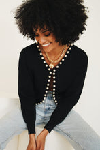 Load image into Gallery viewer, Call From Paris Knit Top // Black
