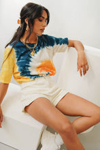 Load image into Gallery viewer, Around The Block Denim Shorts // Cream
