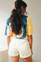 Load image into Gallery viewer, Around The Block Denim Shorts // Cream
