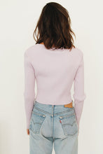 Load image into Gallery viewer, Beach Bars Knit Top // Lilac
