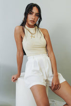 Load image into Gallery viewer, L.A Girl Shorts // White
