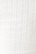 Load image into Gallery viewer, Along The Road Ribbed Top // White
