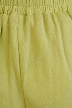 Load image into Gallery viewer, L.A Parties Ribbed Pants // Lime
