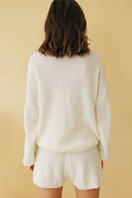 Load image into Gallery viewer, Italian Vibes Knit Shorts // White
