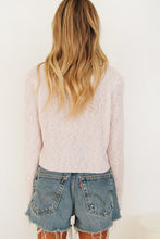 Load image into Gallery viewer, Love Song Button Front Knit Top // Pink
