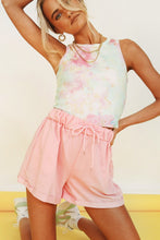 Load image into Gallery viewer, Going To Cali Ribbed Tie Dye Top // Multi
